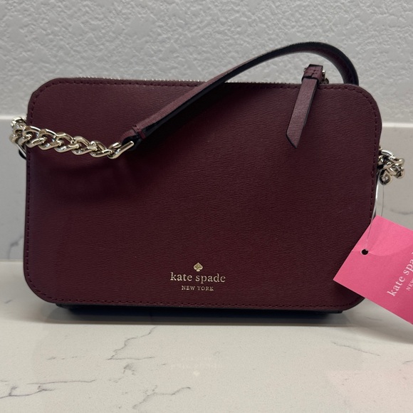 Kate Spade Pink Crossbody Bag with Dog Design - Picture 3 of 10